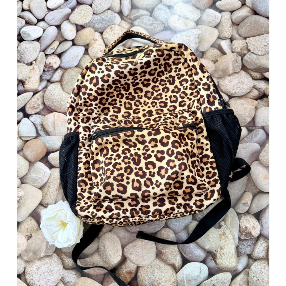 ANIMAL PRINT BACKPACK